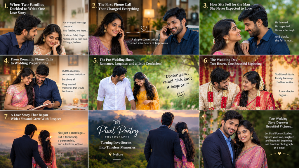 A Cinematic Indian Wedding Love Story in Nellore - Pixel Poetry