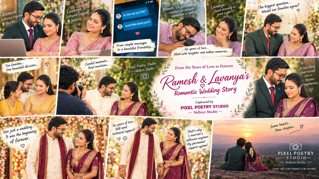 From Love to Forever_ Ramesh & Lavanya's Wedding Story - Nellore Photography