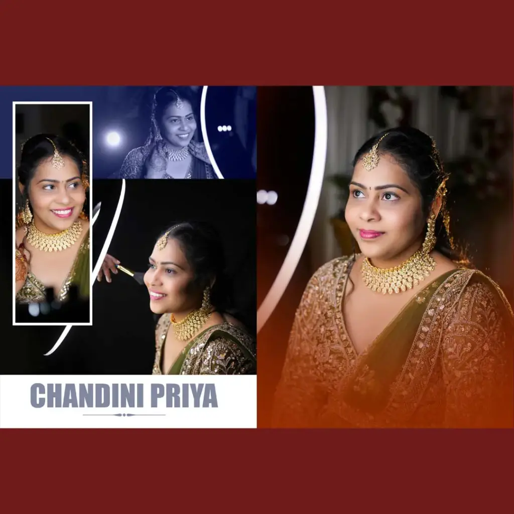 nellore bridal makeup photography